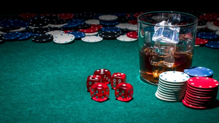 asia28 live casino studio view with multiple dealer tables